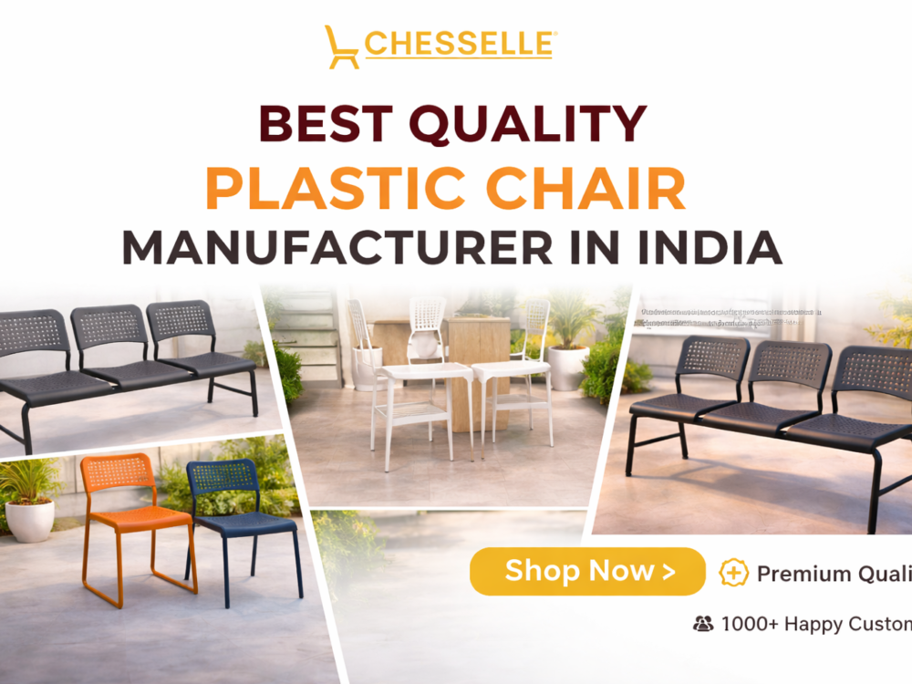 Best Quality Plastic Chair Manufacturer in India